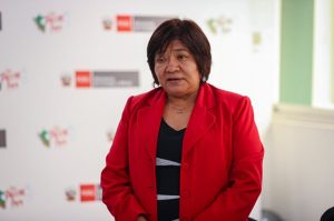 Viceministra de Energía y Minas, Iris Cárdenas.Fuente: Fotografía de red social X – Ministerio de energía y minas
