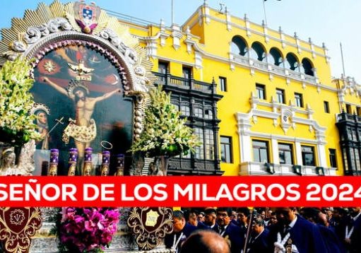 Procesión del Señor de los Milagros convoca a miles de devotos que colman las calles de Lima
