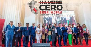 Cumbre “Hambre cero”. Organizado por la Asamblea Nacional de Gobernadores Regionales (ANGR)