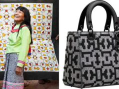 Artista Sara Flores elabora diseños para el proyecto LadyDior