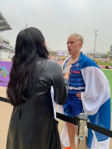 MUNDIAL DE ATLETISMO SUB-20. Declaraciones de atletas internacionales representando a su país
