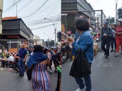 Comercio ambulatorio continúa a pesar del bloqueo de calles en Mesa Redonda Mesa Redonda. Rejas impiden parte del acceso a las zonas comerciales del Cercado de Lima. Foto: Regina Rodriguez