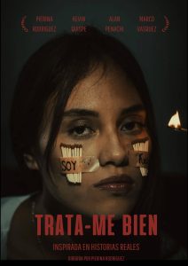 Sobrevivencia rota. Porta que retrata lo simbólicamente lo que representaremos en el cortometraje. Regenerando 