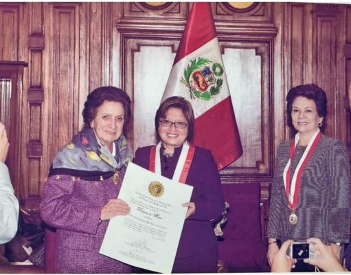 Murió María Cabredo de Castillo gran exponente del derecho peruano
