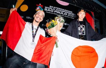 Angelo Caro se consagra subcampeón mundial de skateboarding street en Brasil