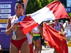 Kimberly García se consagra campeona del Mundial de marcha en Brasil