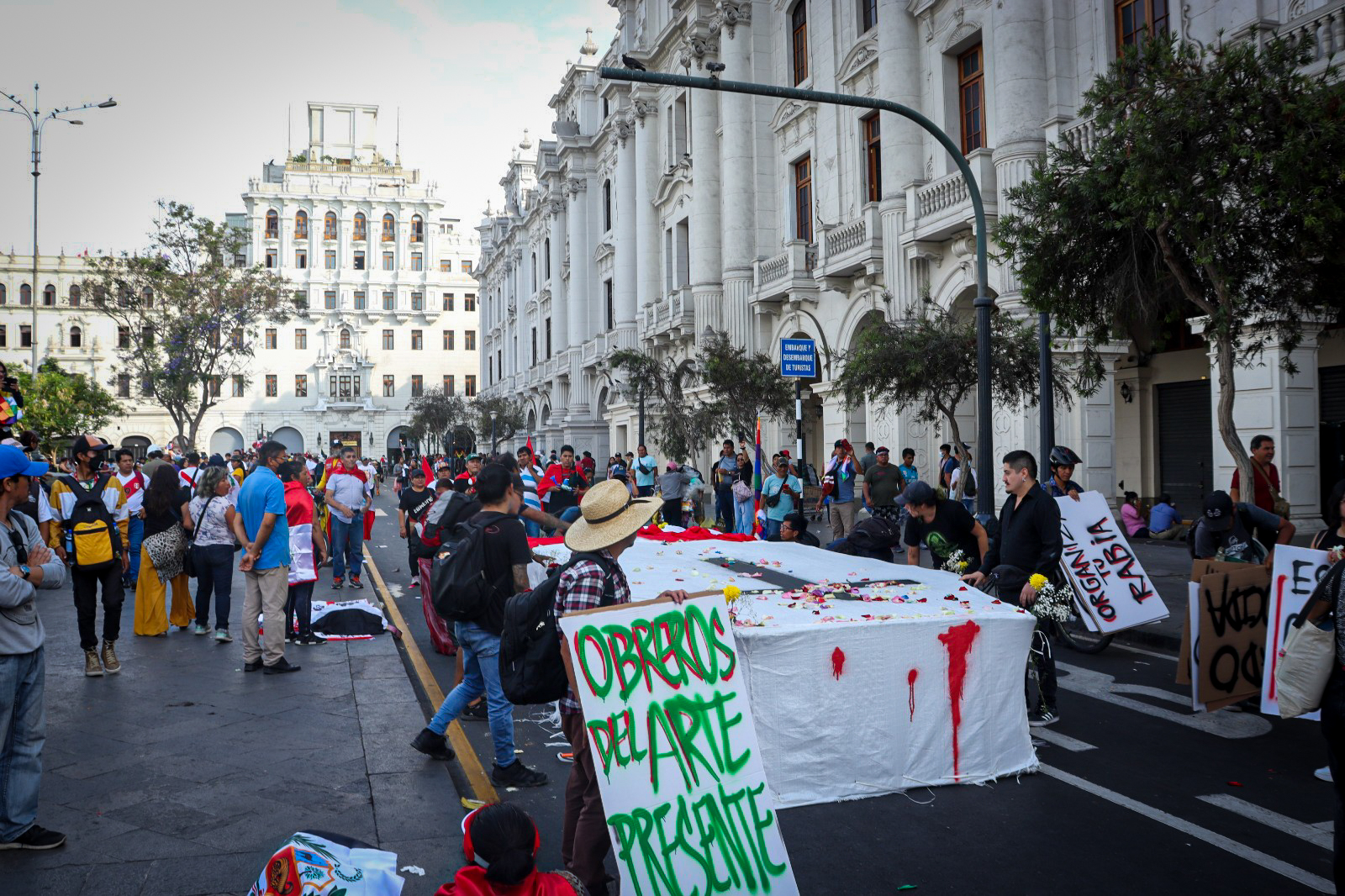 Crisis política: Protestas continúan en el país