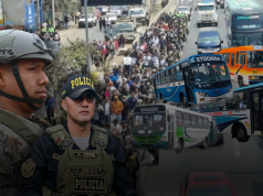 Gobierno declaró estado de emergencia en 12 distritos debido al paro de transportistas PERÚ EXTORSIONADO.Transportistas exigen medidas ante ola de violencia. Foto: Composición DLOC/Kevin Quispe