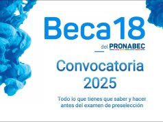 Pronabec convoca a Beca 18-2025