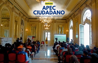 Simposio APEC Ciudadano: “Gestión Ambiental y Sostenibilidad” se desarrolló con éxito en el Teatro Municipal
