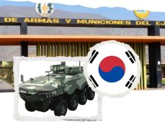 Vehículos blindados llegan al Callao para Ejército del Perú