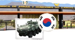 Vehículos blindados llegan al Callao para Ejército del Perú