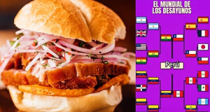 Mundial de Desayunos pone en vitrina al pan con chicharrón en la gastronomía global