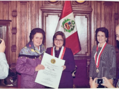 Murió María Cabredo de Castillo  gran exponente del derecho peruano