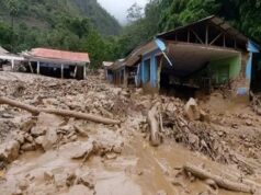 La sierra bajo la tormenta