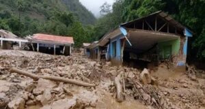 La sierra bajo la tormenta