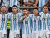 Messi desafía al tiempo y Argentina arranca con una goleada