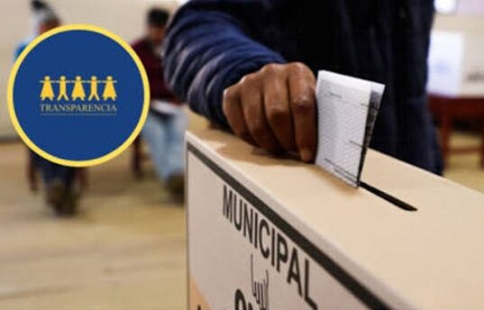 Transparencia rechaza denuncias de fraude electoral y pide respetar los resultados oficiales