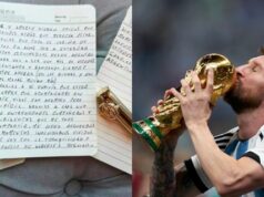 Messi dice adiós a la selección